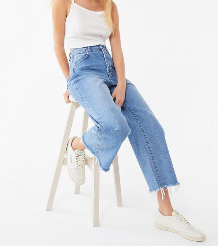 Wrangler + Hi Bells High-Rise Cropped Flare Jean