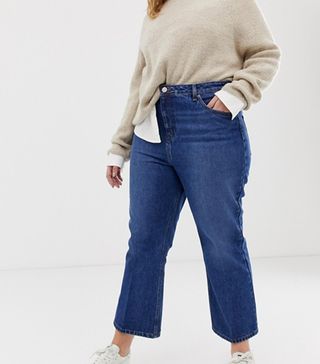 ASOS + Egerton Rigid Cropped Flare Jeans