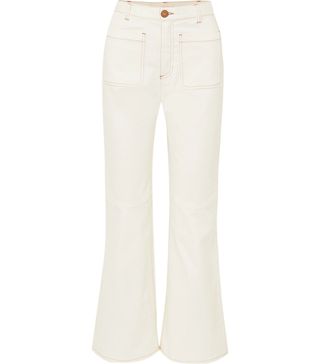 See by Chloé + High-Rise Kick-Flare Jeans