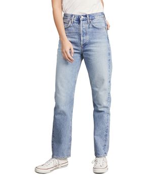 Agolde + Mid Rise 90's Loose Fit Jeans