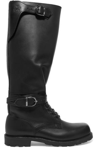 Ludwig Reiter + Husaren Distressed Leather Knee Boots