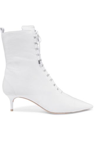 Alexandre Birman + Millen Lace-Up Leather Ankle Boots