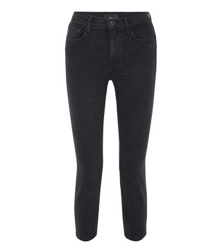 3x1 + W4 Colette Cropped High-Rise Slim-Leg Jeans