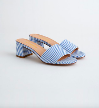 Marais Alex Mill + Classic Mules in Gingham