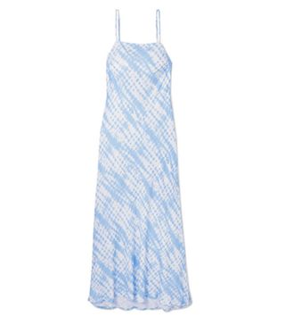 Staud + July Tie-Dyed Twill Dress
