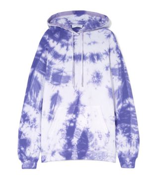 Ninety Percent + Tie-Dyed Cotton-Jersey Hoodie