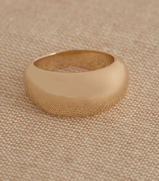 Mint Velvet + Gold Tone Clean Ring