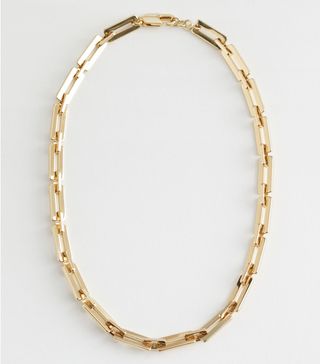 & Other Stories + Geometric Chain Necklace