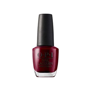 OPI + Nail Lacquer in Malaga Wine