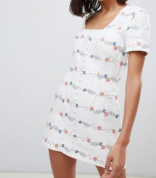 Stevie May + So Easy Embroidered Mini Dress