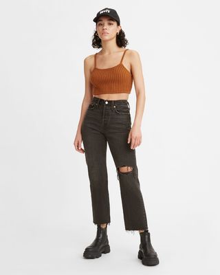 Levi's + Wedgie Straight Jeans in After Sunset