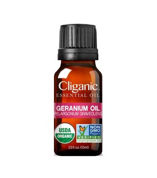 Cliganic + Organic Geranium Essential Oil