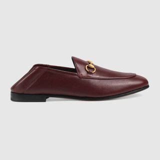 Gucci + Leather Horsebit Loafer