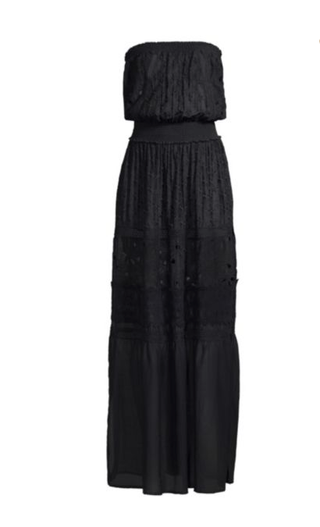 Ramy Brook + Isadora Strapless Embroidered Maxi Dress