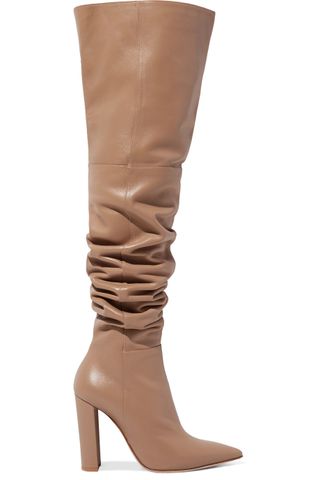 Gianvito Rossi + 100 Leather Over-the-Knee Boots