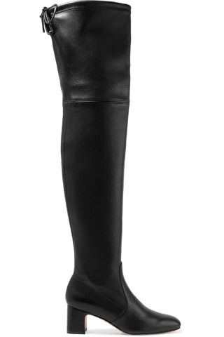 Stuart Weitzman + Kristie Leather Over-the-Knee Boots