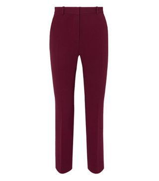 Joseph + Zoom Tapered Stretch-Crepe Pants