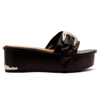 Toga + Flatform Leather Sandals