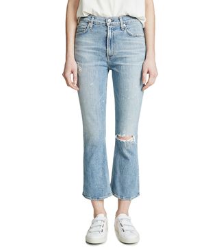 Citizens of Humanity + Demy Cropped Flare Jeans