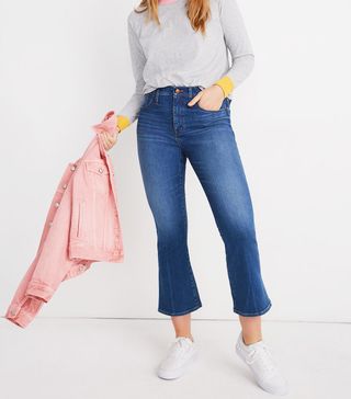 Madewell + Cali Demi-Boot Jeans in Tierney Wash: Eco Edition