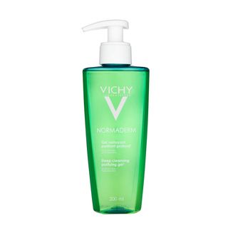 5. Vichy + Normaderm Daily Deep Cleansing Gel Cleanser with Salicylic Acid