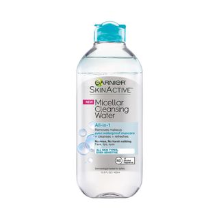 8. Garnier + SkinActive Micellar Cleansing Water All-in-1 Cleanser & Waterproof Makeup Remover