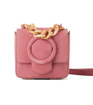 Zara + Mini Leather Crossbody Bag Tortoiseshell Strap