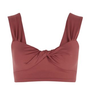 Marysia + Lehi Rust Bikini Top