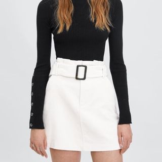 Zara + Corduroy Skirt