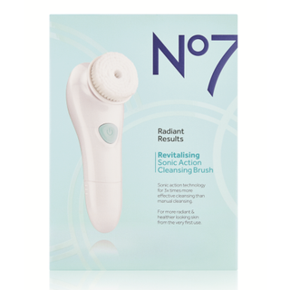 No7 + Radiant Results Revitalising Sonic Action Cleansing Brush
