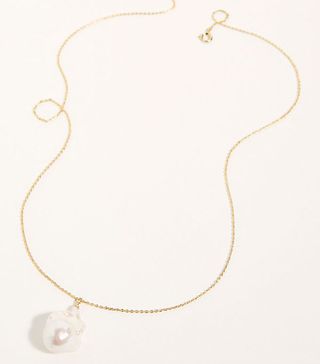 Free People + Baroque Pearl Necklace