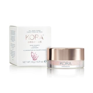 Kora Organics + Crystal Luminizer in Rose Quartz