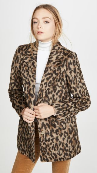 Rebecca Taylor + Leopard Coat