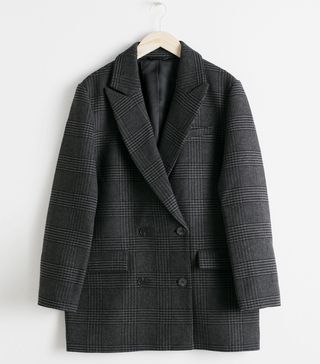 & Other Stories + Oversized Double Breasted Blazer