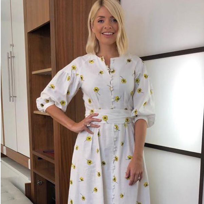 Holly willoughby zara outlet dress