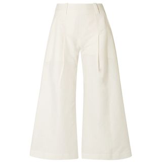 Cult Gaia + Maia Pleated Cotton Trousers