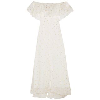 Temperley London + Off-the-Shoulder Organza Gown