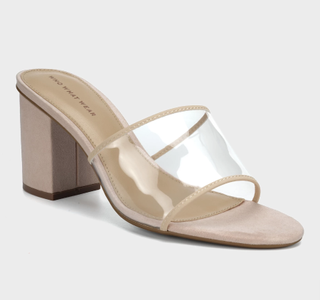 Who What Wear x Target + Danielle Vinyl Heeled Mules