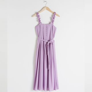 & Other Stories + Ruffle-Strap Dress
