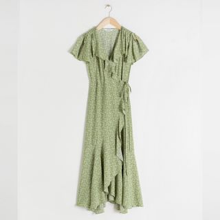 & Other Stories + Ruffle Wrap Dress