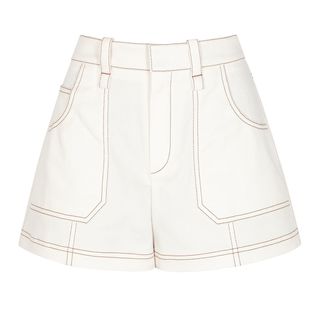 Chloé + Off-White Denim Utility Shorts