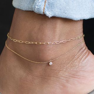 Set & Stones + Michele Anklet