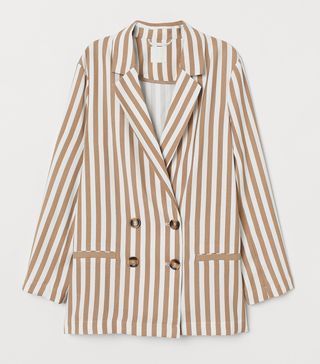 H&M + Double-Breasted Blazer