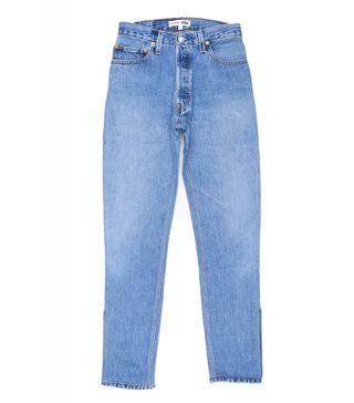 Levi's + High Rise Crop Zip Vintage Jeans