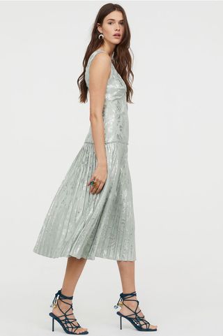 H&M Conscious + Jacquard Patterned Dress