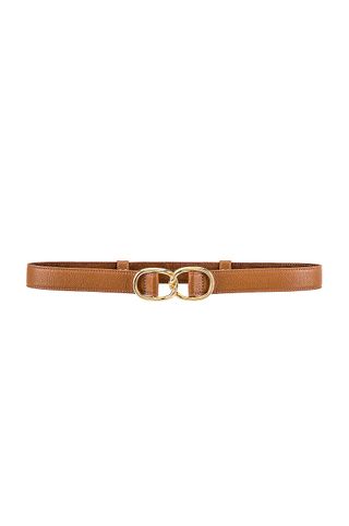 B-Low the Belt + Maeve Mini Belt in Cuoio & Gold