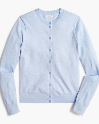 J.Crew Factory + Classic Cotton Cardigan Sweater