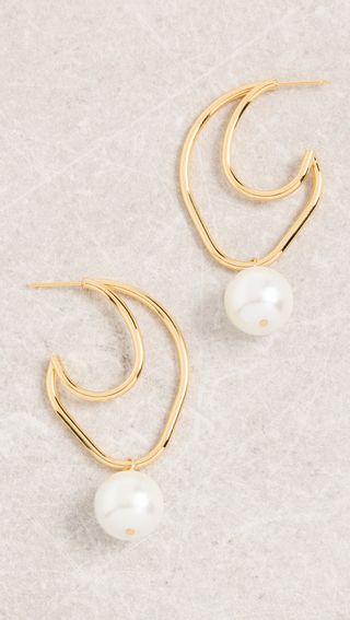Shashi + Barcelona Pearl Earrings