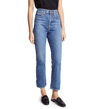 Agolde + Pinch Waist High Rise Kick Jeans