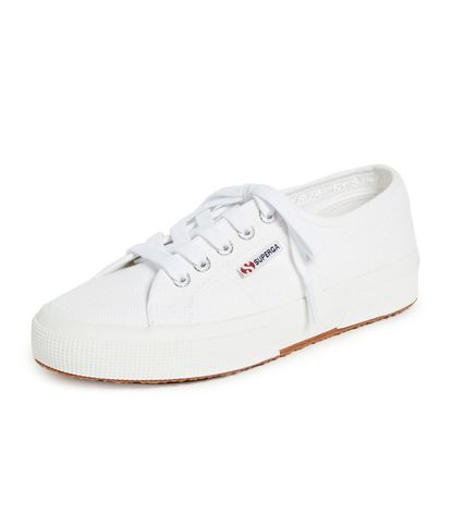 The 9 Best White Sneakers to Wear With Jeans | Who What Wear